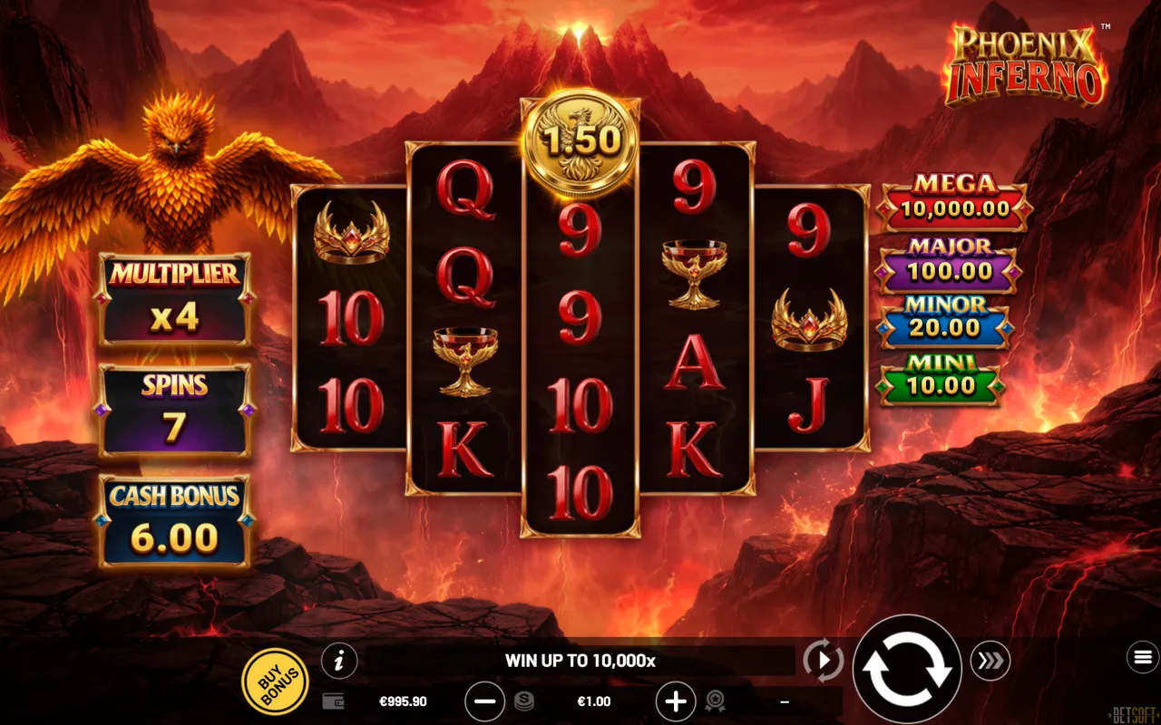 A dead 3-4-5-4-3 board with no ways win and no coins